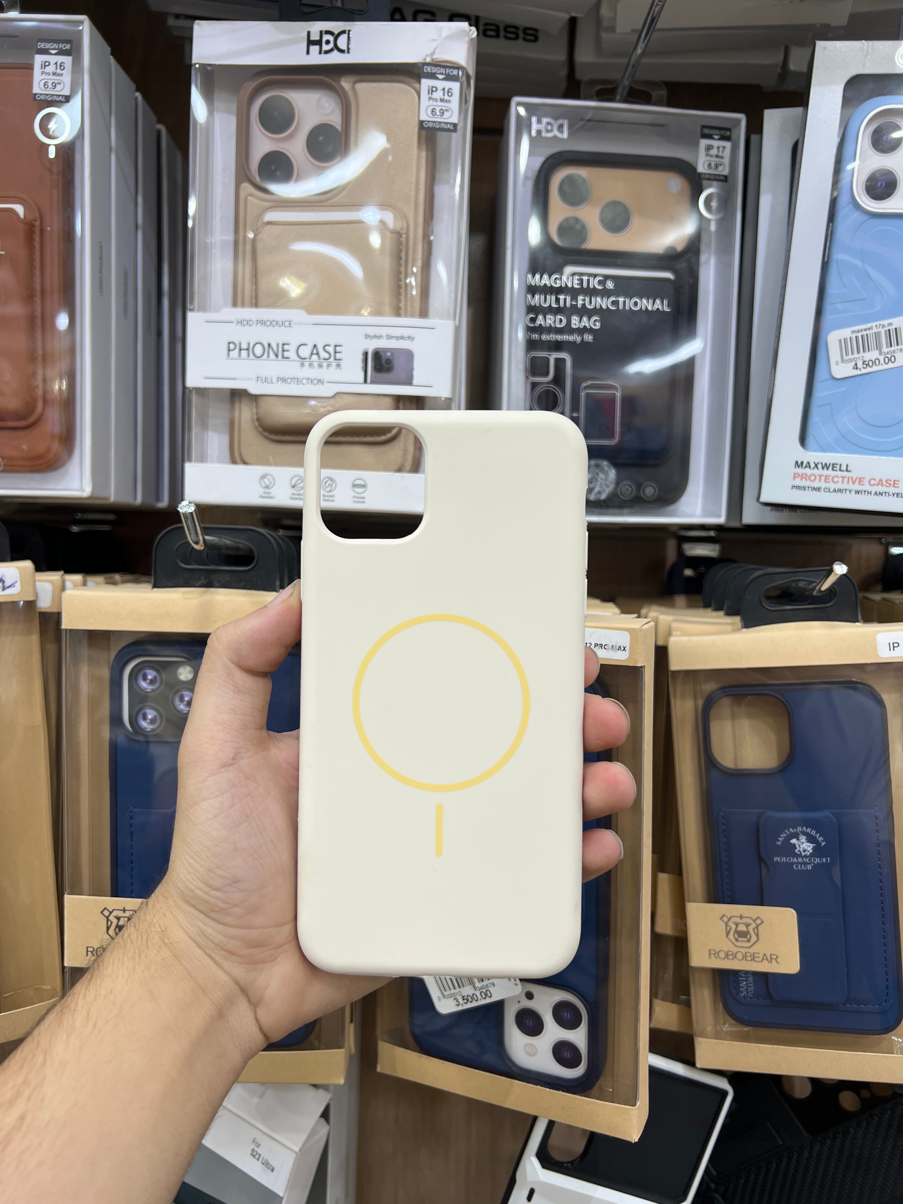 Pochette silicone mag safe