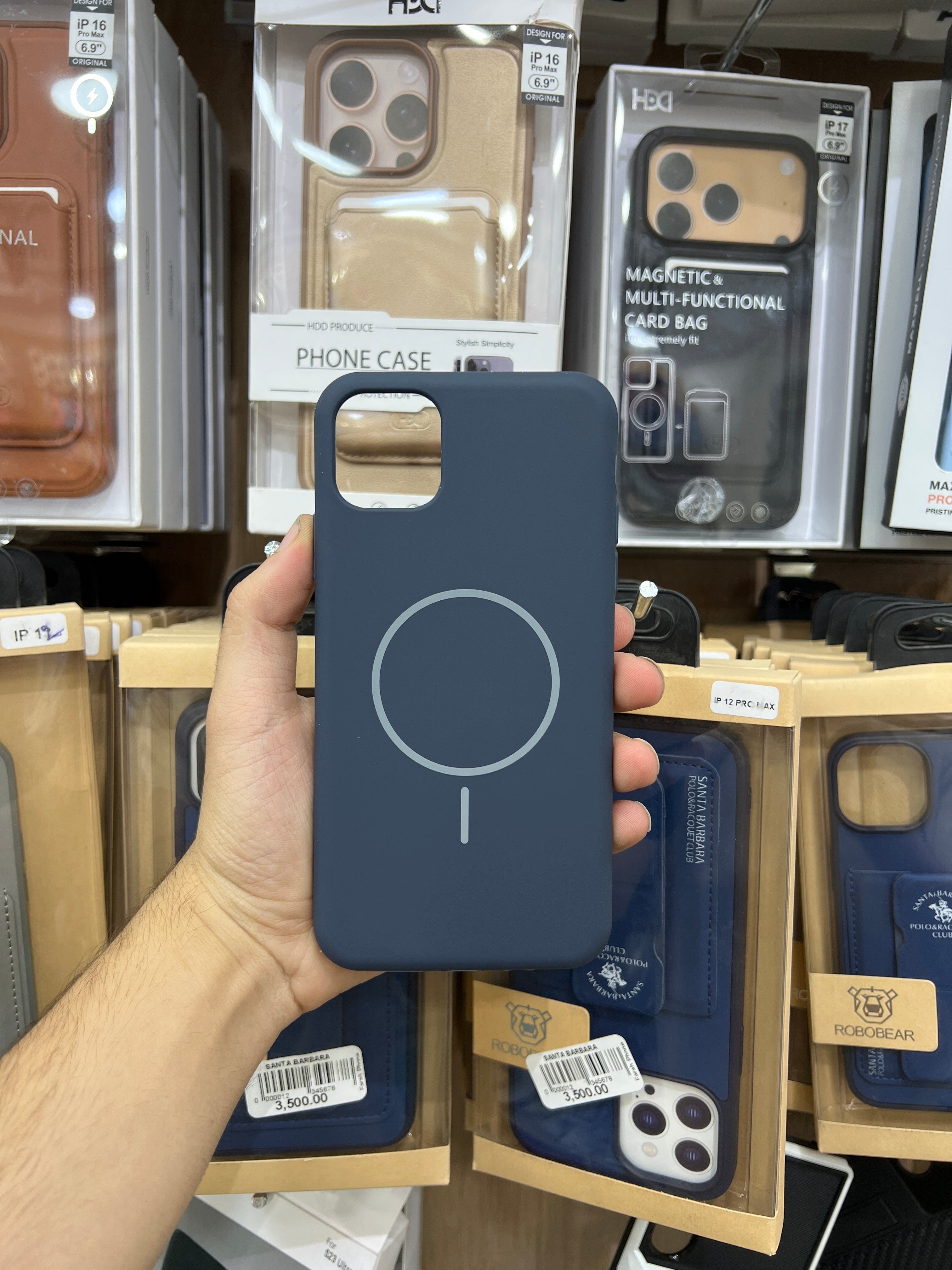 Pochette silicone mag safe