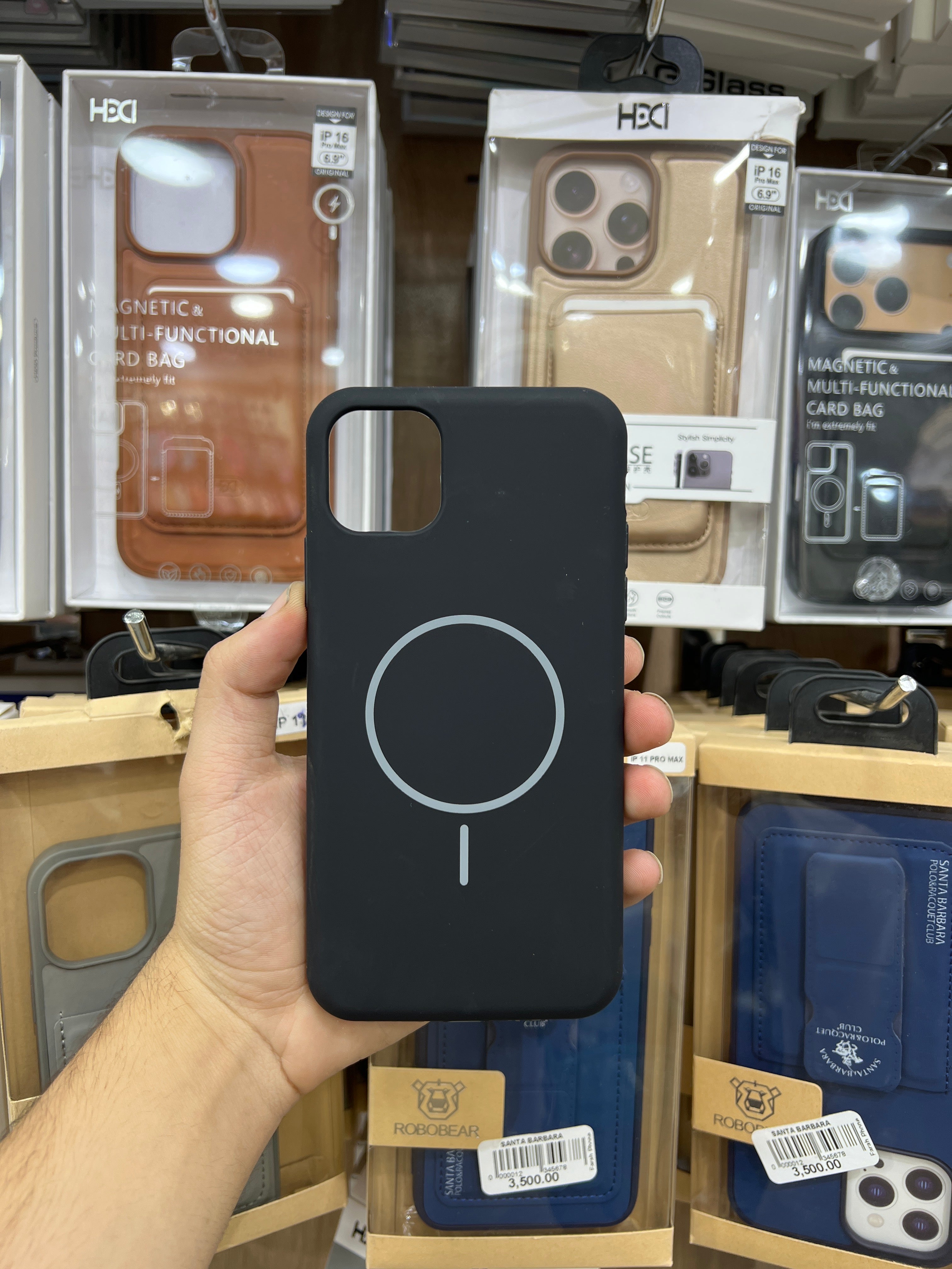 Pochette silicone mag safe