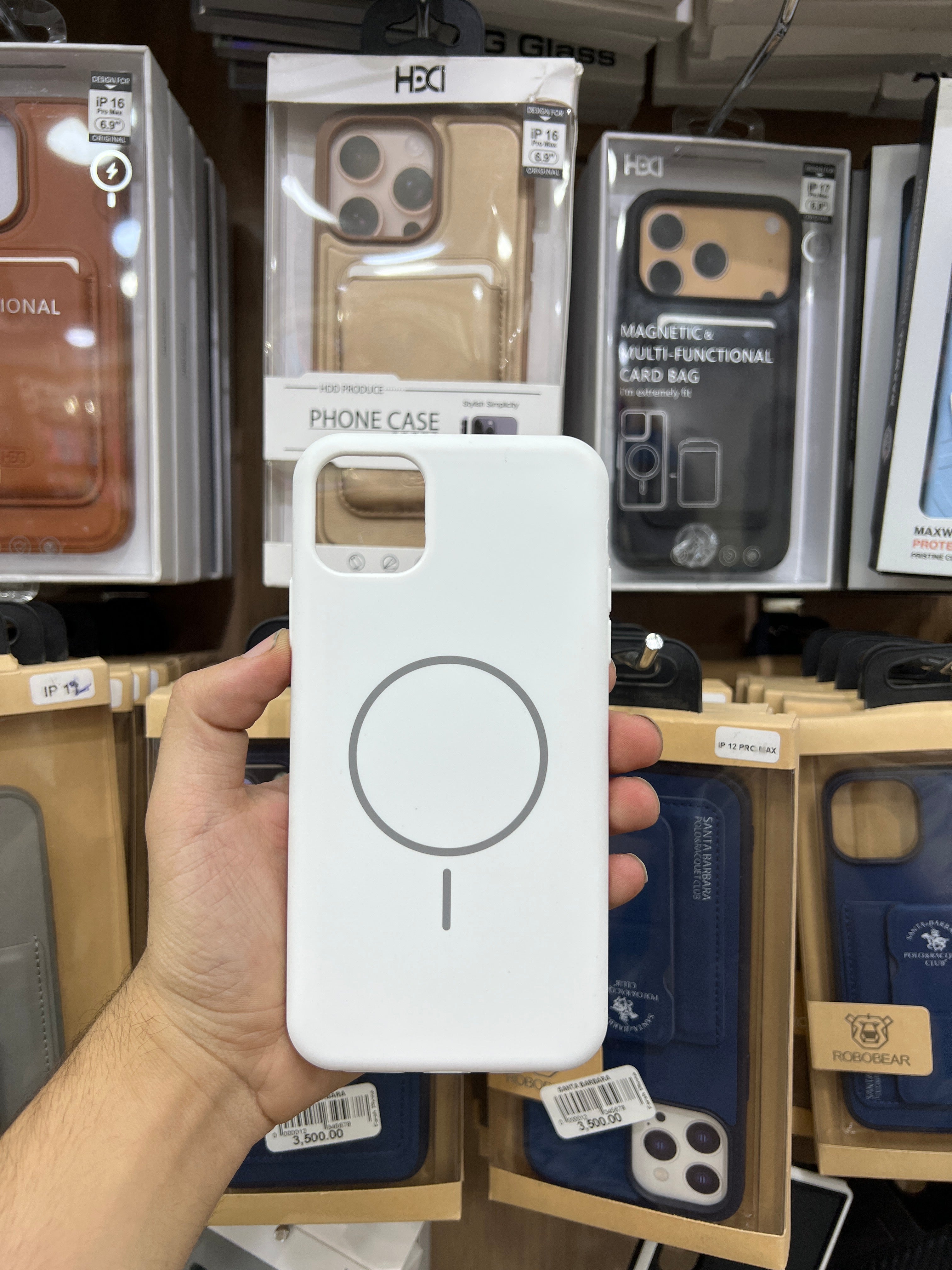 Pochette silicone mag safe