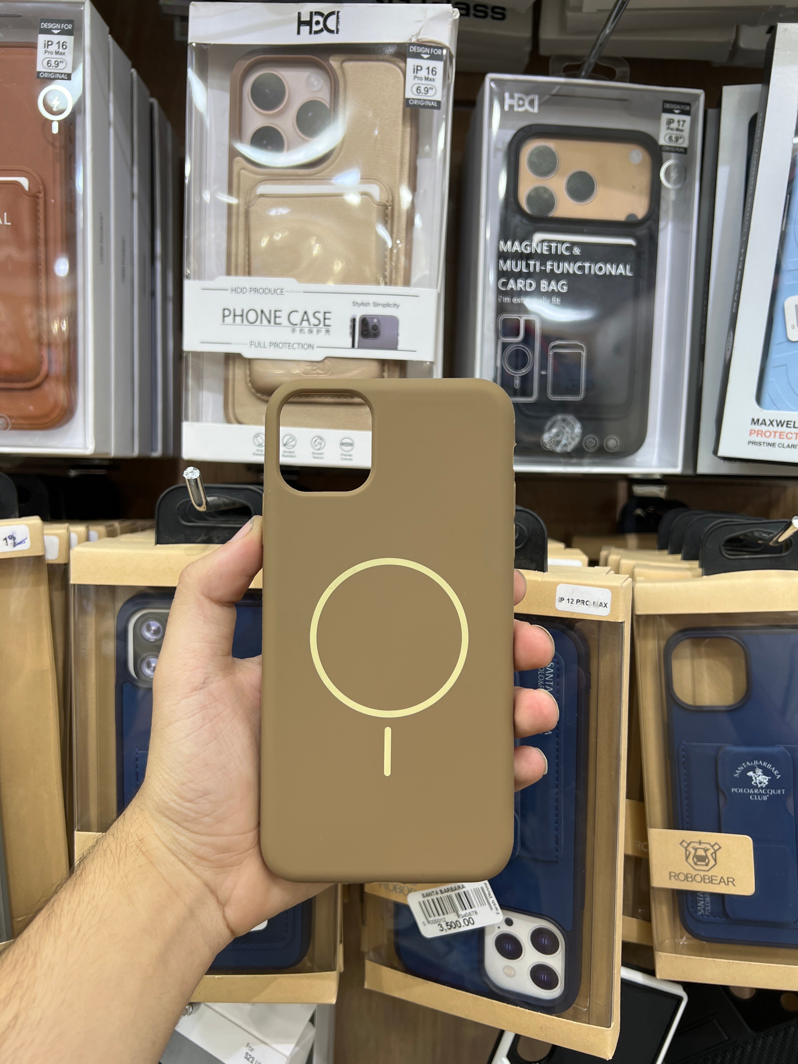 Pochette silicone mag safe